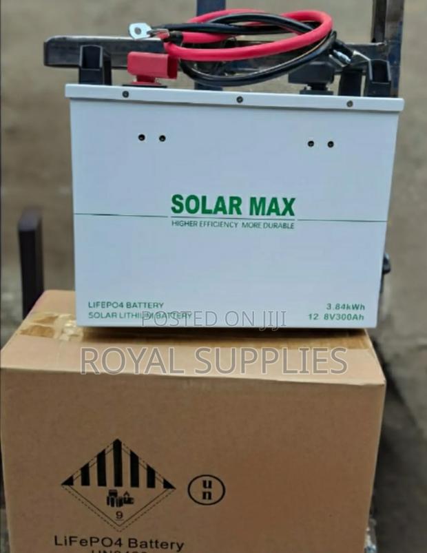 300ah 3.84kwh Lithium Solar Battery - main view