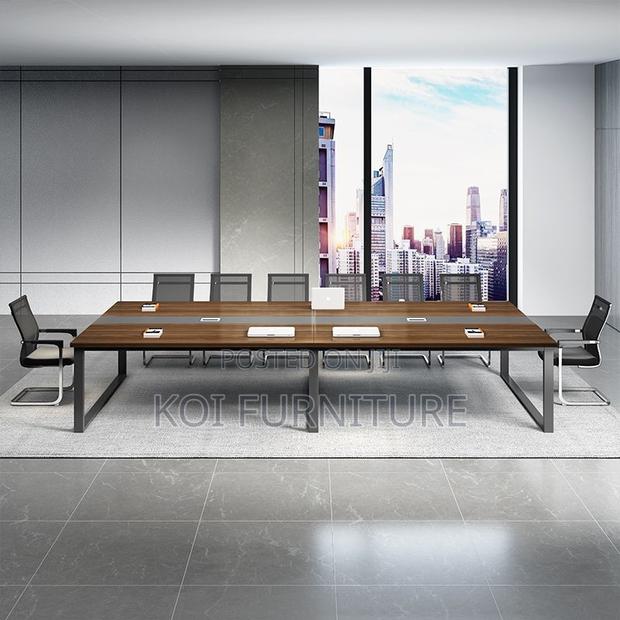Office Table : 2.4m Modern Boardroom or Conference Table - thumbnail 2