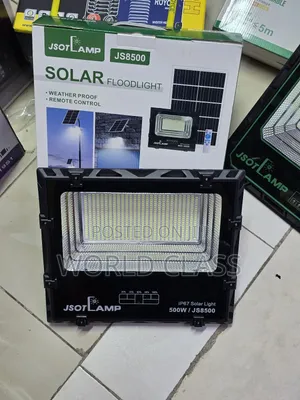 500w Jsort Solar Flood Light Lamp +Solar