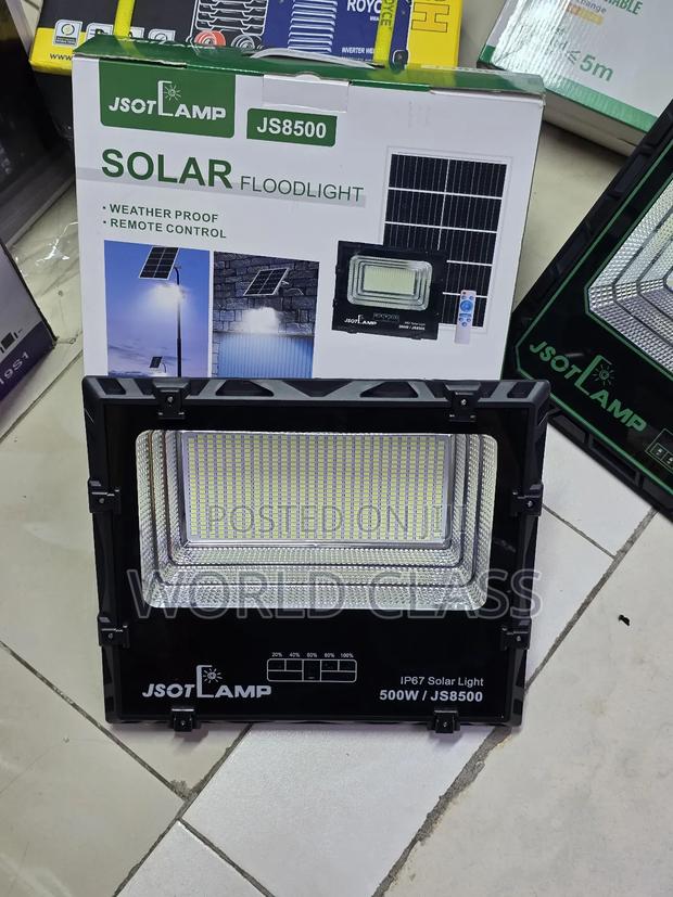 500w Jsort Solar Flood Light Lamp +Solar - main view