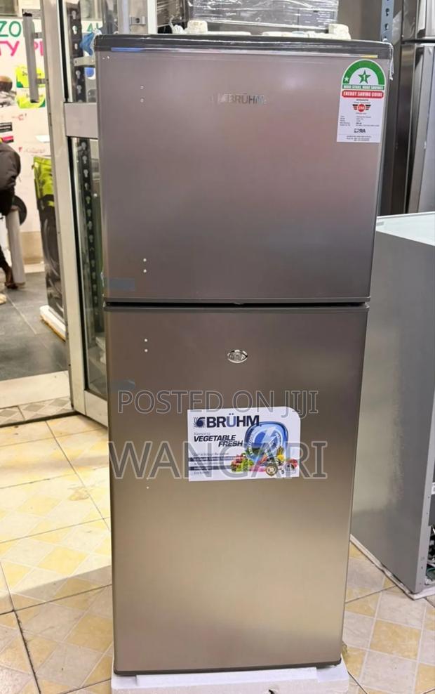 Bruhm Fridge 128litres Double Door