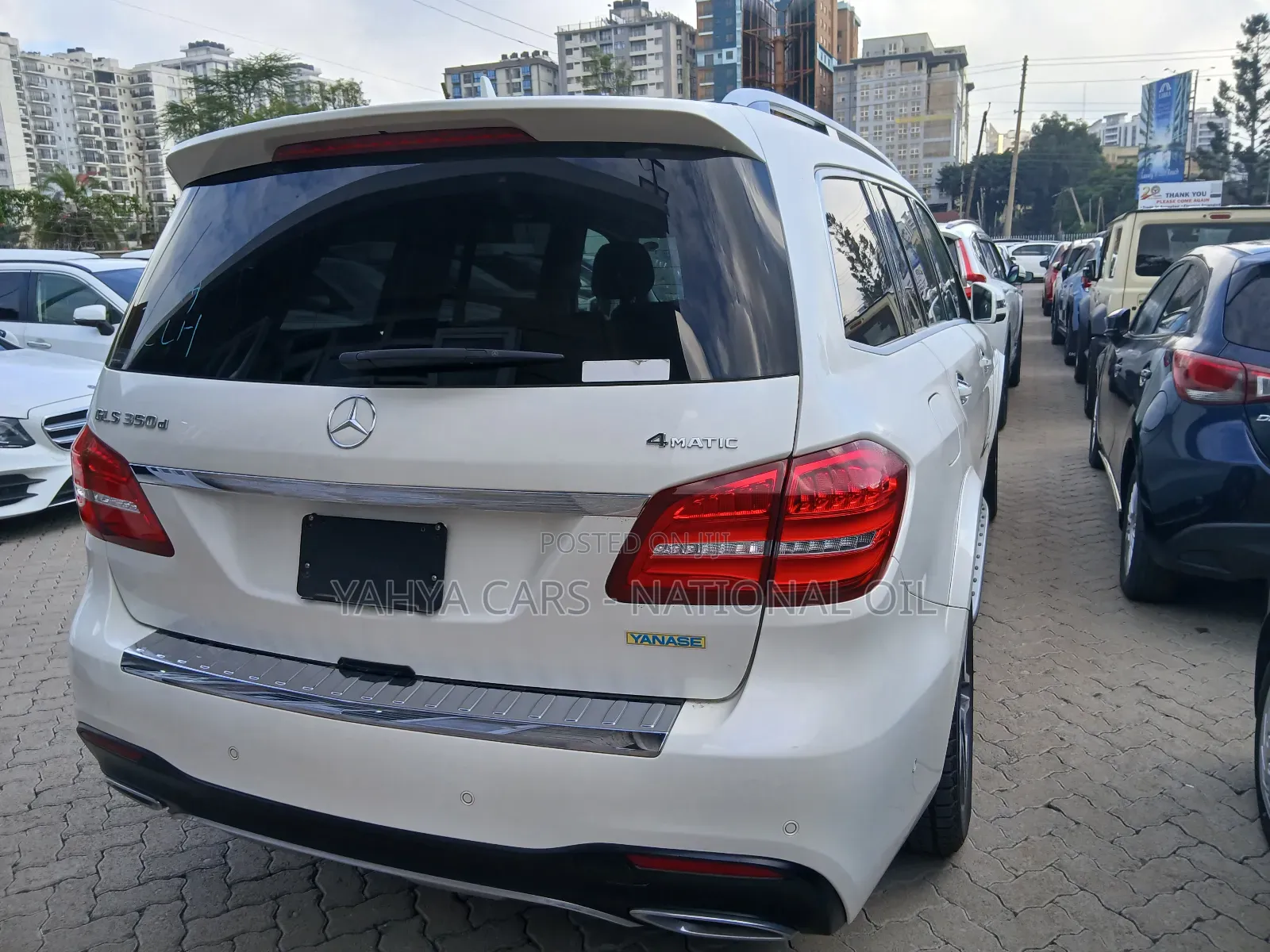 Mercedes-Benz GLS-Class GLS400 4Matic 2018 White