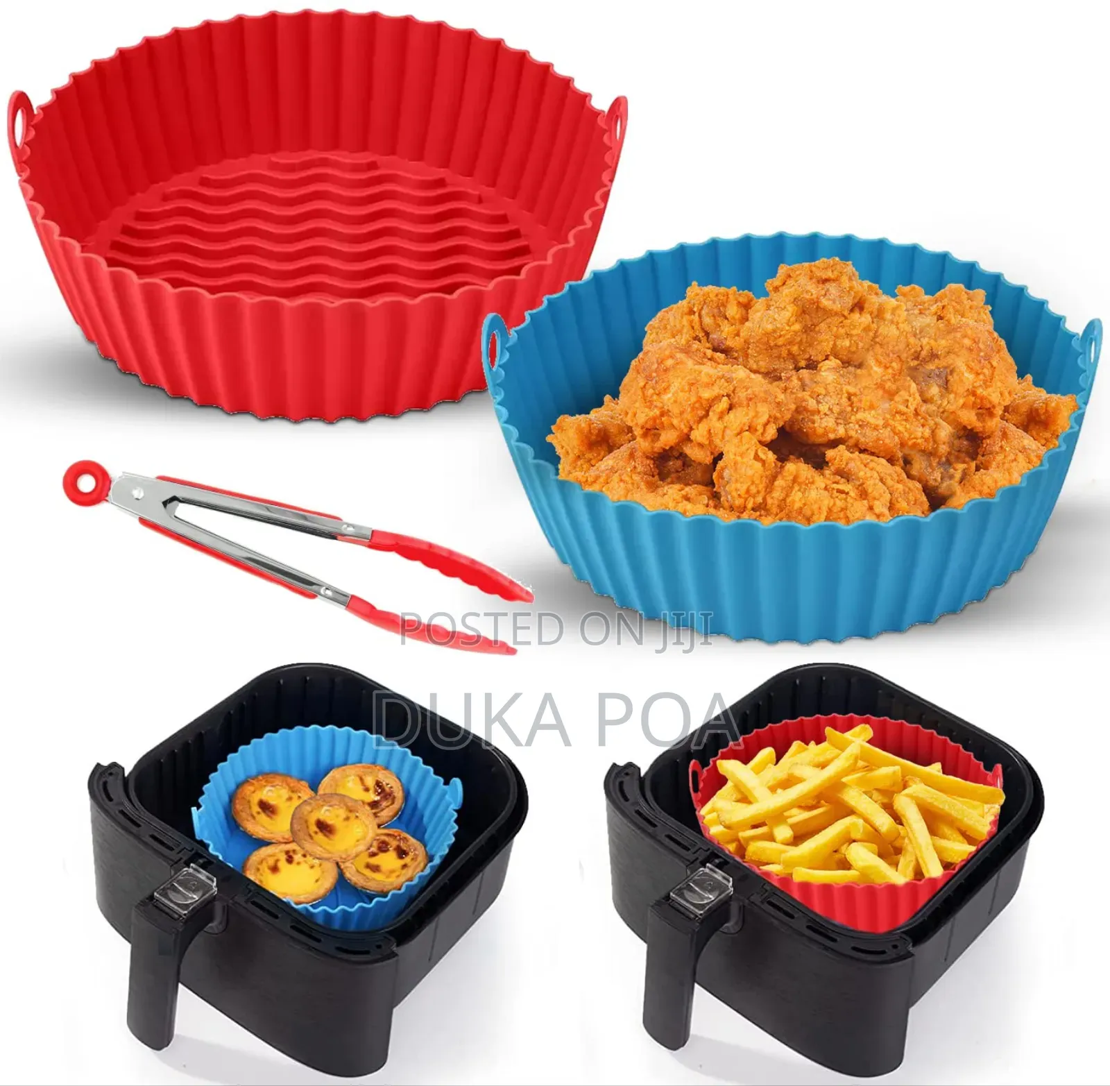Food Grade Silicone Air Fryer Liners