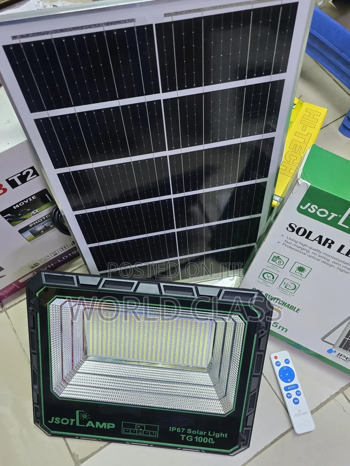 Jsot 100w Solar Flood Light Quality Tg