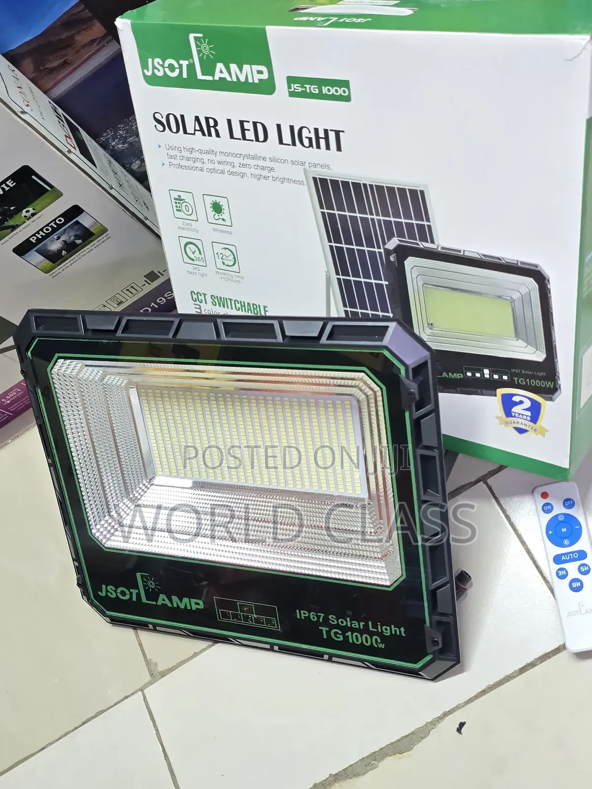 1000w Original Solar Flood Light +Solar