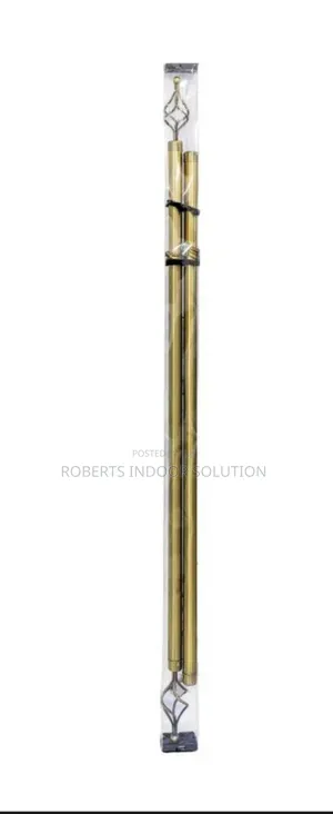 2m Imported Double Curtain Rods