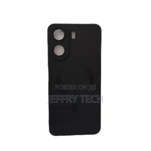 Xiaomi Redmi 13c Black Soft Silicone Unique Magsafe Phone Case/ Cover