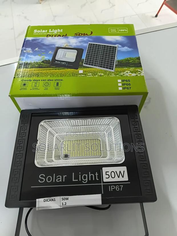 50w Solar Floodlight - thumbnail 2