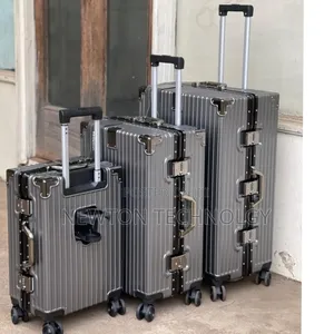 3 in 1 Laxurious Managerialaliminium Flame Unicross Zippless Suitcase