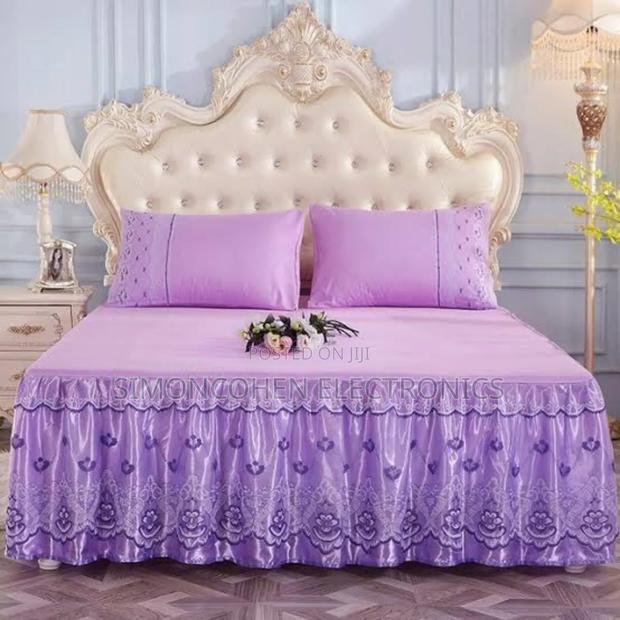 3pcs Cotton Bedskirts 5*6 - thumbnail 2