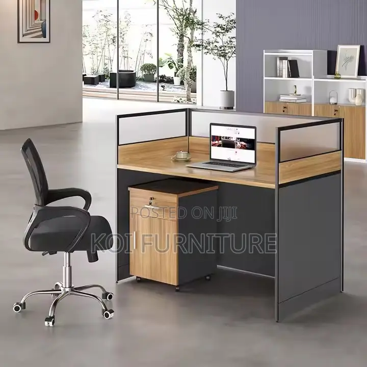 Office Desk : 1-Way Modular Office Workstation