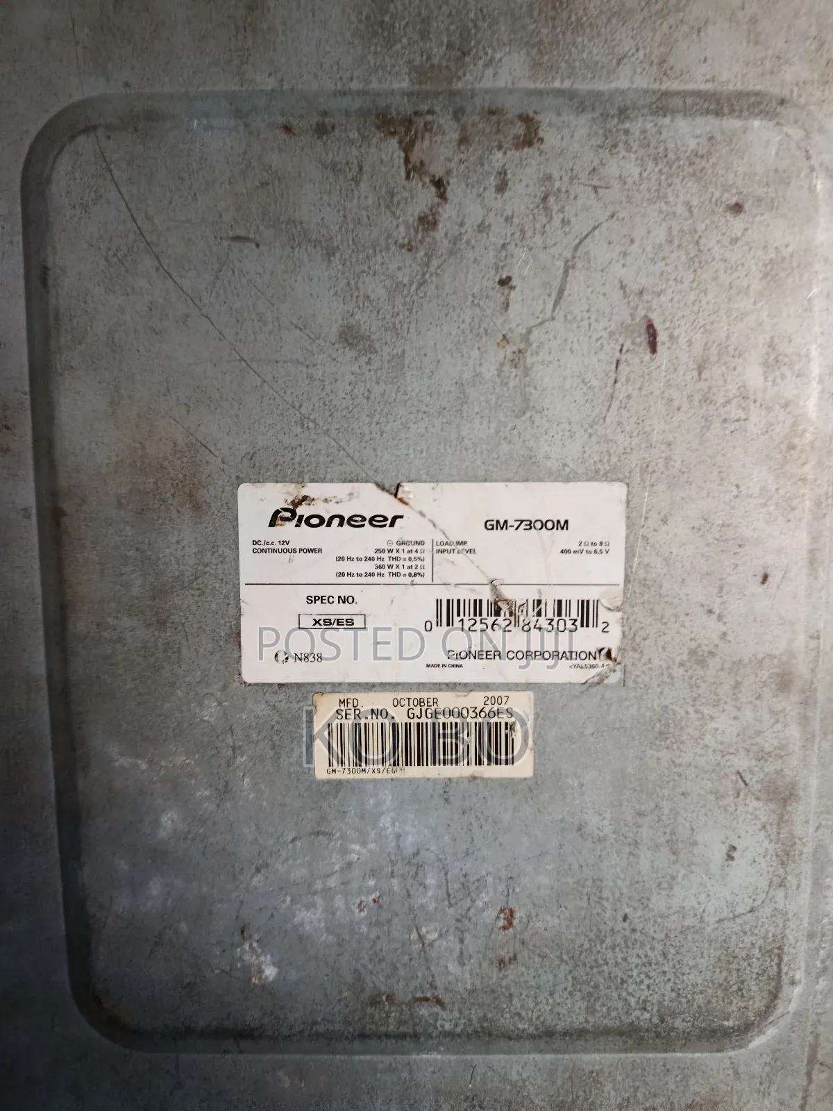 Pioneer Gm7300m