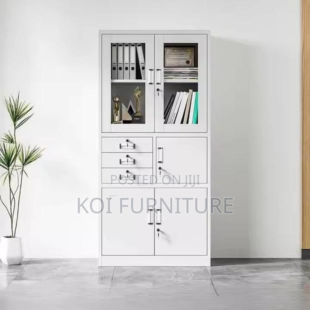 Office Cabinet : 2-Door Metallic Office Filling Cabinet