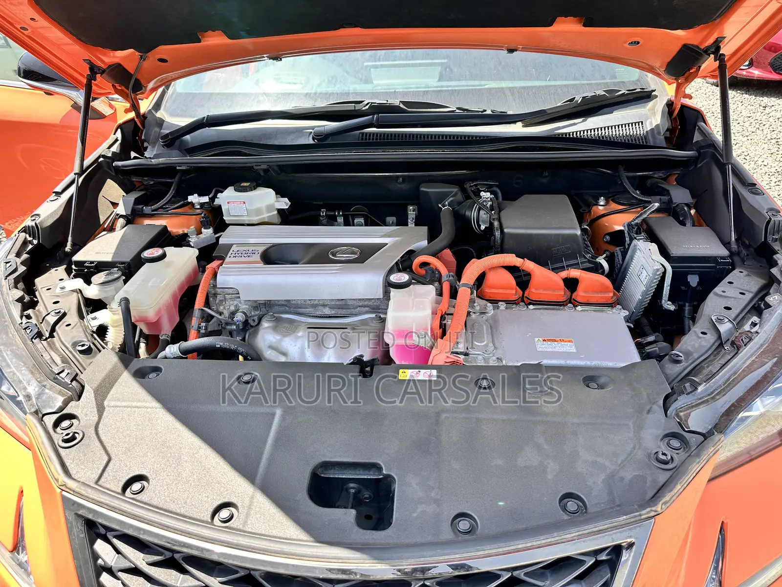 Lexus NX 2018 Orange