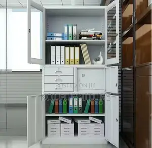 Office Cabinet : 2-Door Metallic Office Filling Cabinet