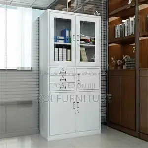 Office Cabinet : 2-Door Metallic Office Filling Cabinet