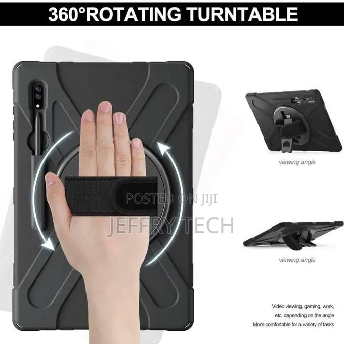 Rugged Case for iPad 10th Generation 10.9" and 11th Gen 11 2025 – Bla
