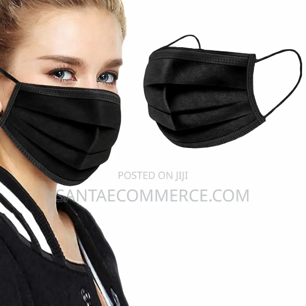 10 PCS Black Medical Face Mask
