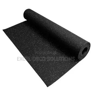 Heavy Duty Blue Speckled Rubber Mat for Commercial Gym Flooring