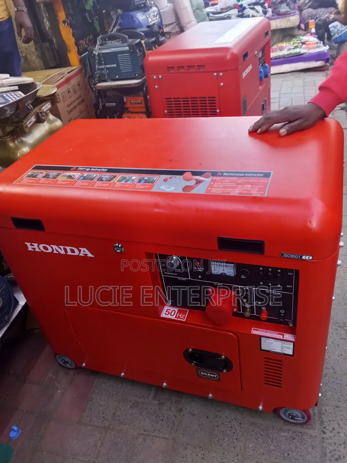 Honda Silent Diesel Generator 10kva With Ats Three Phase