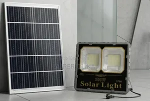 300w Solar Led Flood Light Waterproof Ip66 + Panel