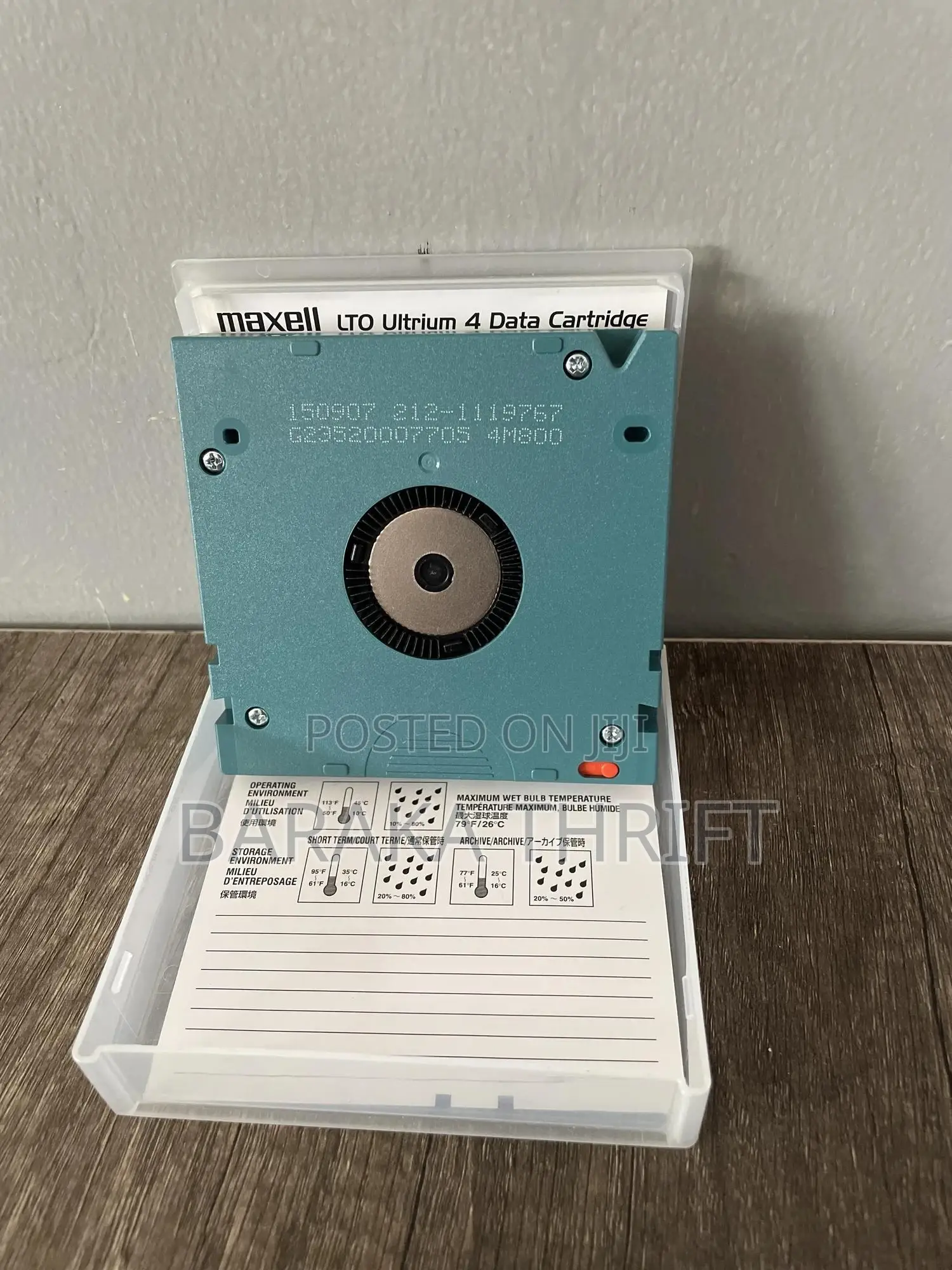 Ultrium 4(800gb/1.6tb) Data Cartridge