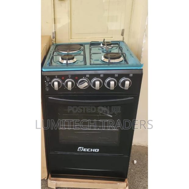 60 by 60 Decho 3 Gas + 1 Electric Cooker With Electric Oven