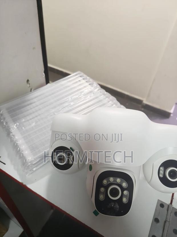 Triple Lens White Solar Panel 4g Smart - thumbnail 2