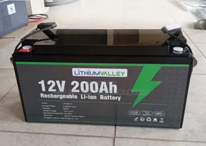 2.5kwh 12v 200ah Lithium Valley Lifepo4 Lithium Battery