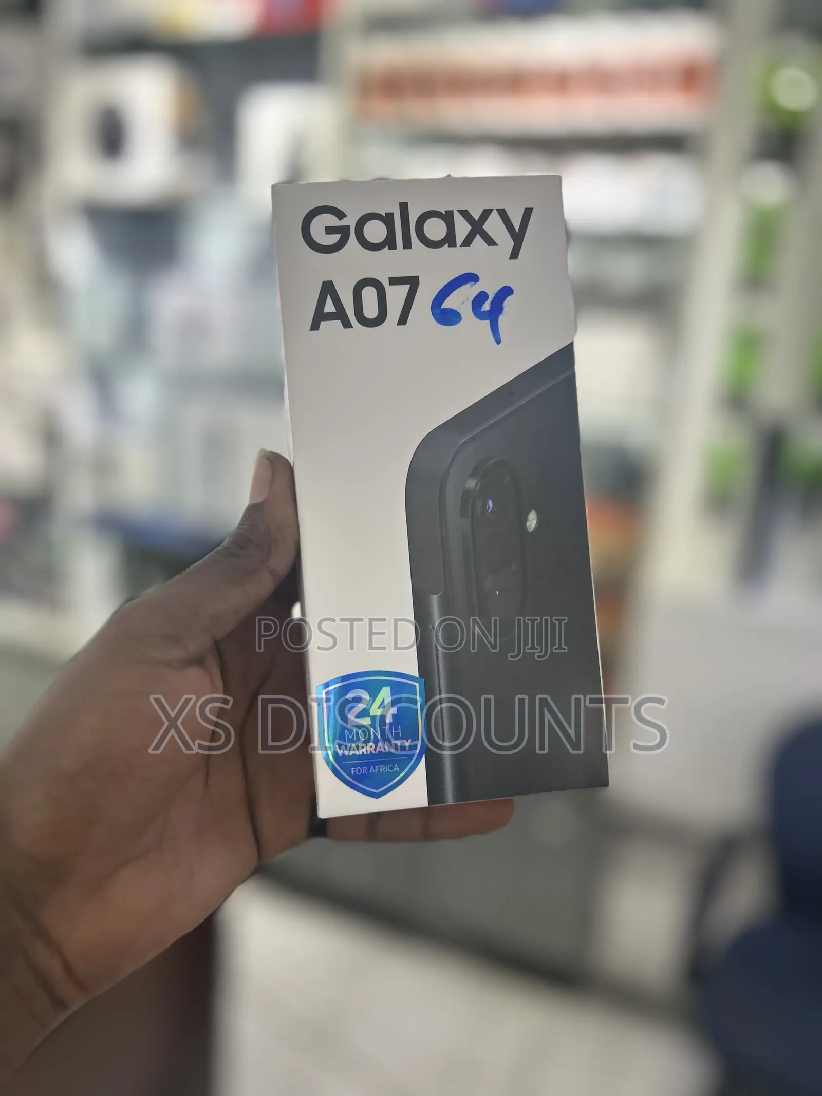 New Samsung Galaxy A07 4G 64 GB Black
