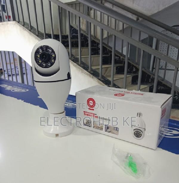 Wifi Bulb Camera- Wifi PTZ Bulb Camera V380 Pro