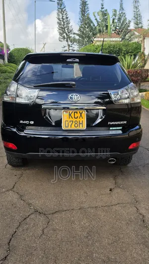 Toyota Harrier 2.4 2012 Black