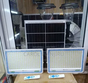2in1 400w+400w Solar Floodlights With Warning Lights/400w Floodlight