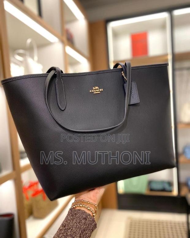 Quality Boxed Dupe Coach Tote Bag - thumbnail 6