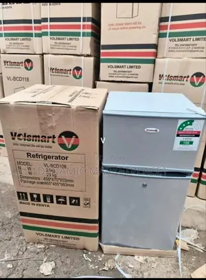New Volsmart 108l Double Door Refrigerator