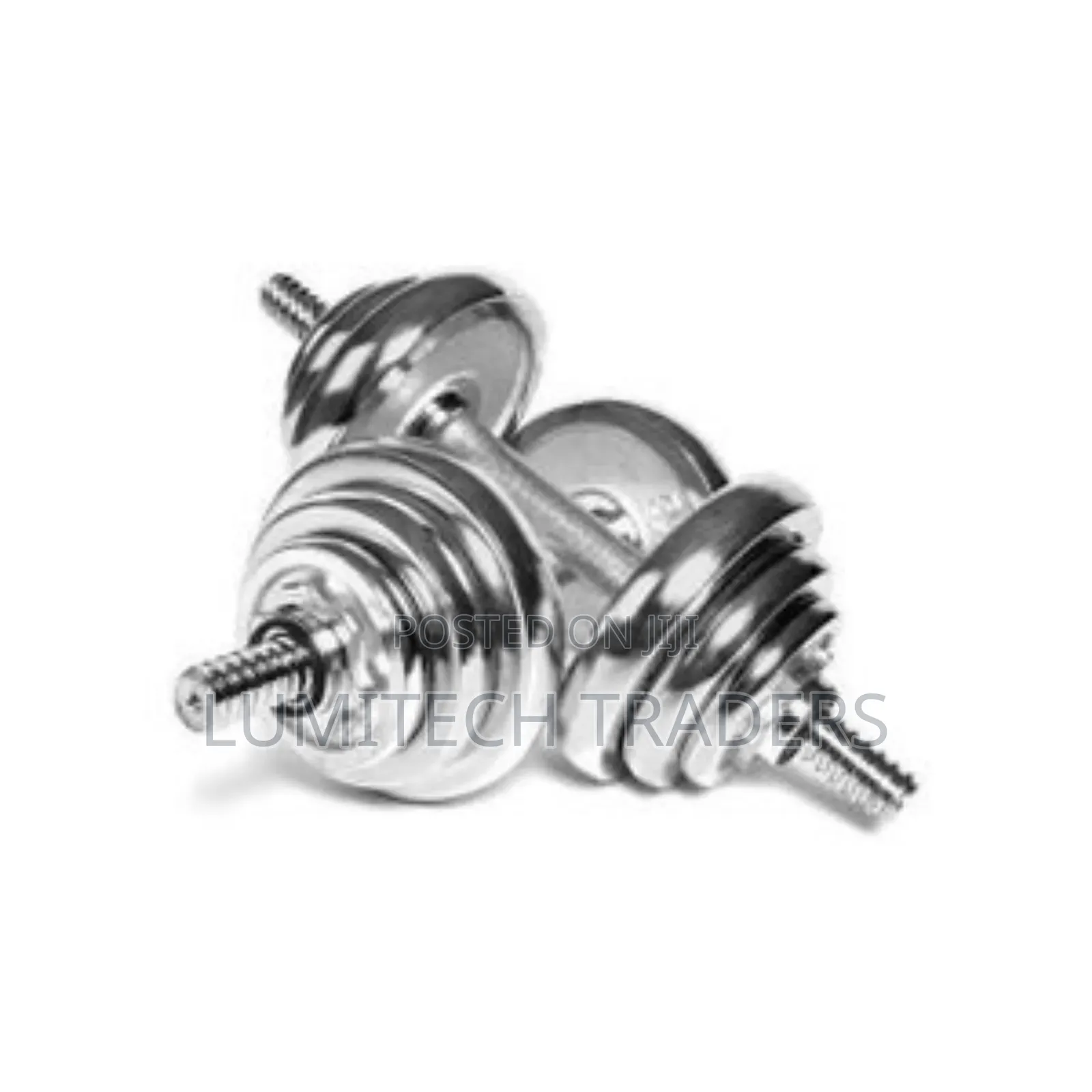 Chrome Dumbbell Set 10kg