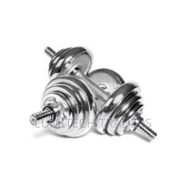 Chrome Dumbbell Set 10kg