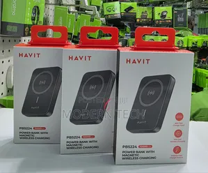 Havit Pb5224 *10000mah 20w Magnetic Wireless Power Bank