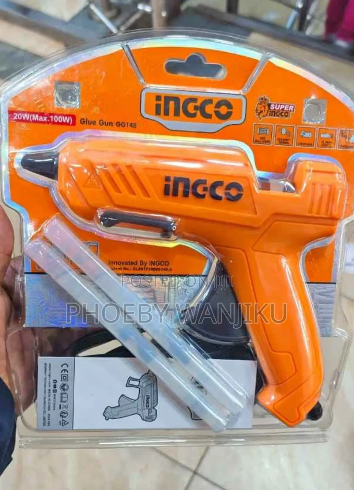 100watts Ingco Glue Gun/Ingco Glue Gun Machine