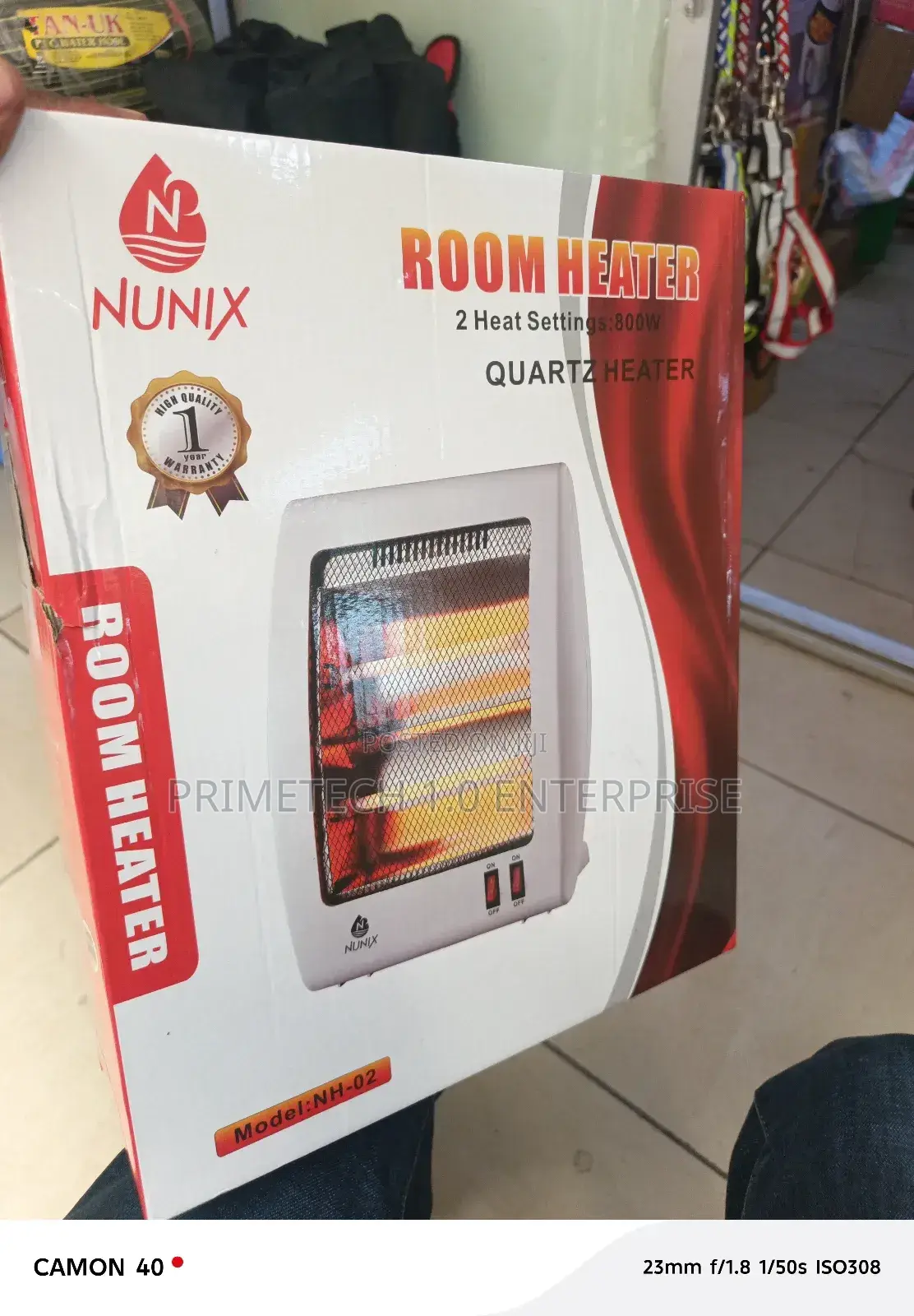 Quality Nunix 800watts Room Heater