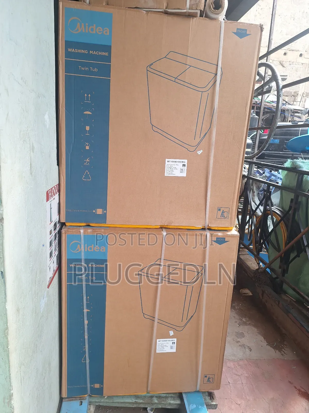 Midea 10kg Twin Tub Washing Machine.
