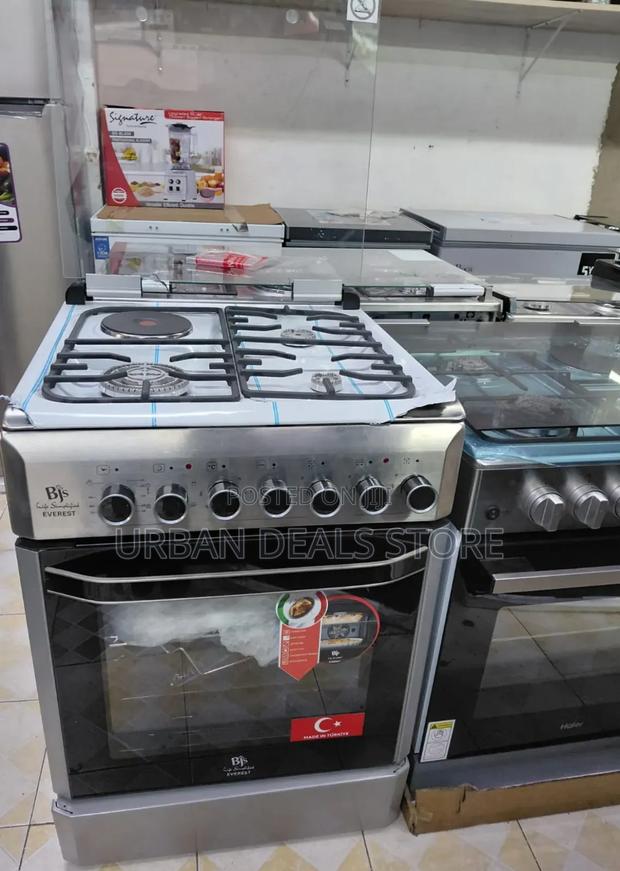BJS Inox Everest 60 by 60 With Wok Burner - main view