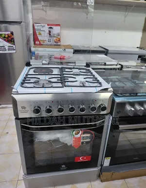 BJS Inox Everest 60 by 60 Cooker With Wok Burner