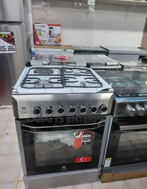 BJS Inox Everest 60 by 60 Cooker With Wok Burner