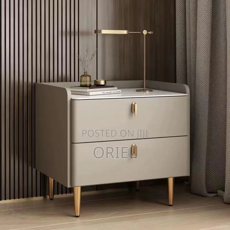 Home /Office Cabinet : Luxury Home 2-Drawer Nightstand Cabinet