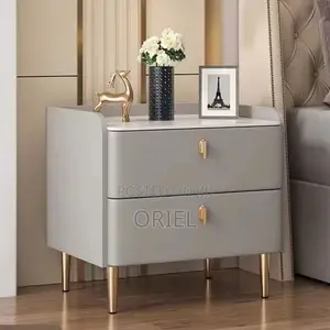 Home /Office Cabinet : Luxury Home 2-Drawer Nightstand Cabinet