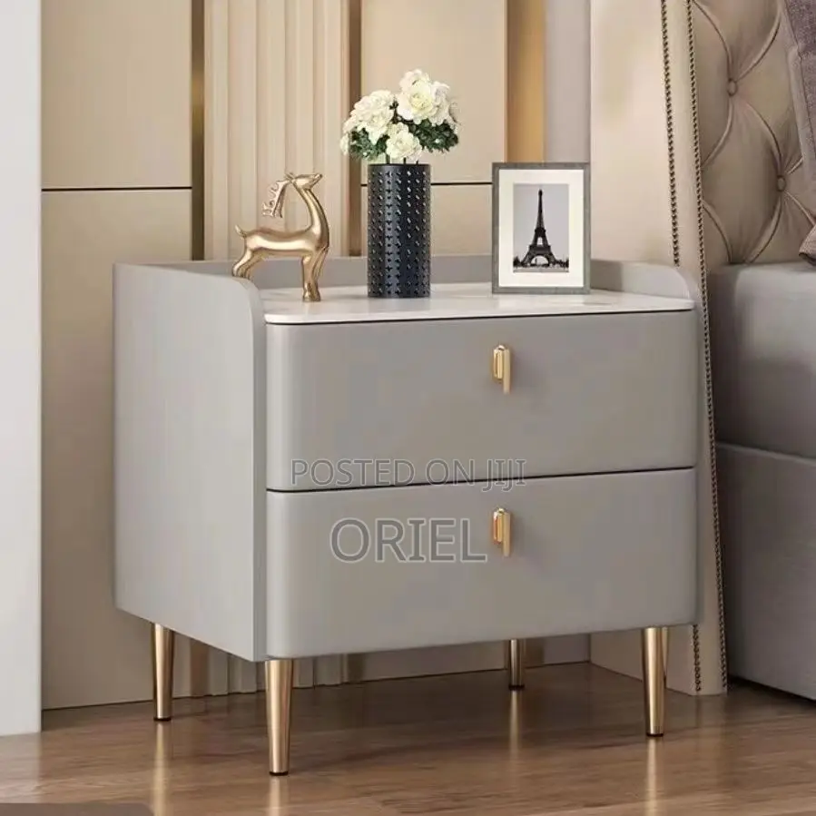 Home /Office Cabinet : Luxury Home 2-Drawer Nightstand Cabinet