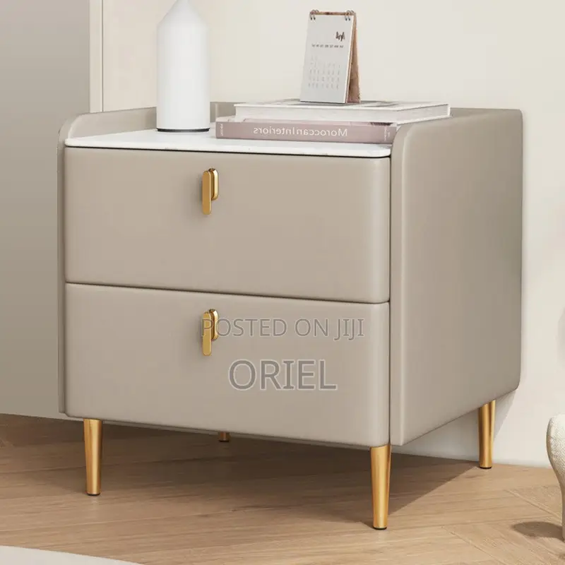 Home /Office Cabinet : Luxury Home 2-Drawer Nightstand Cabinet