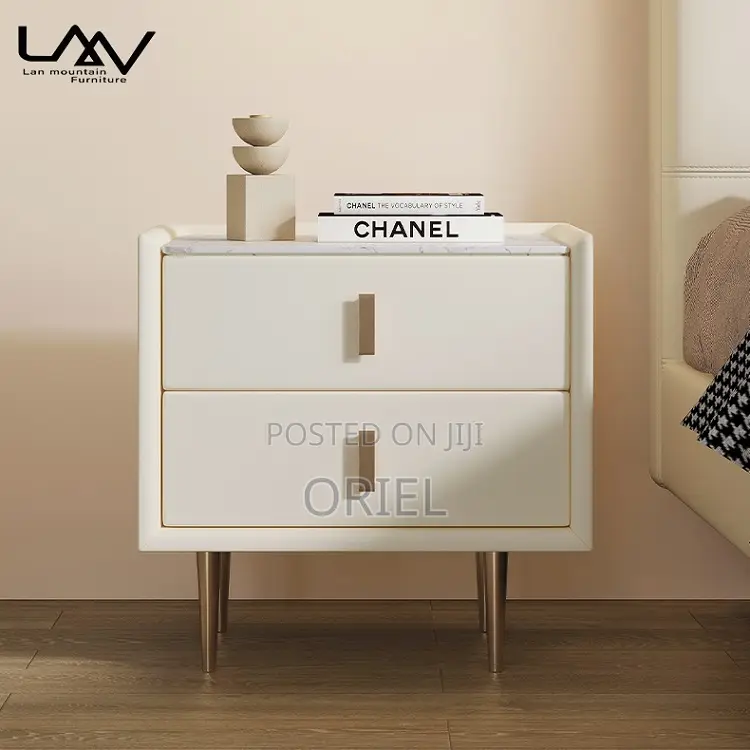 Home /Office Cabinet : Luxury Home 2-Drawer Nightstand Cabinet