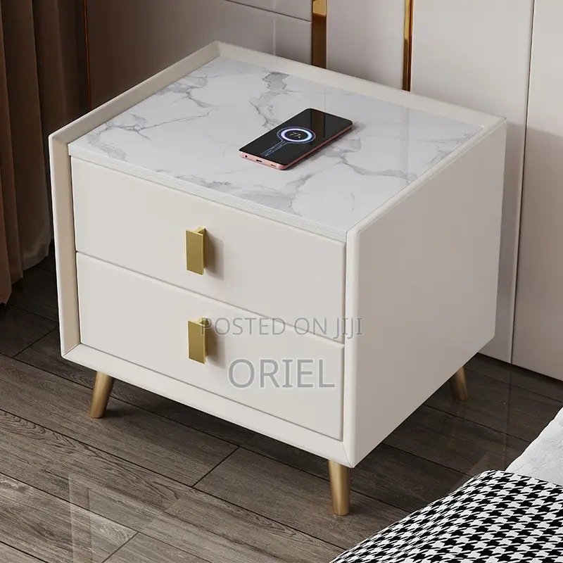 Home /Office Cabinet : Luxury Home 2-Drawer Nightstand Cabinet